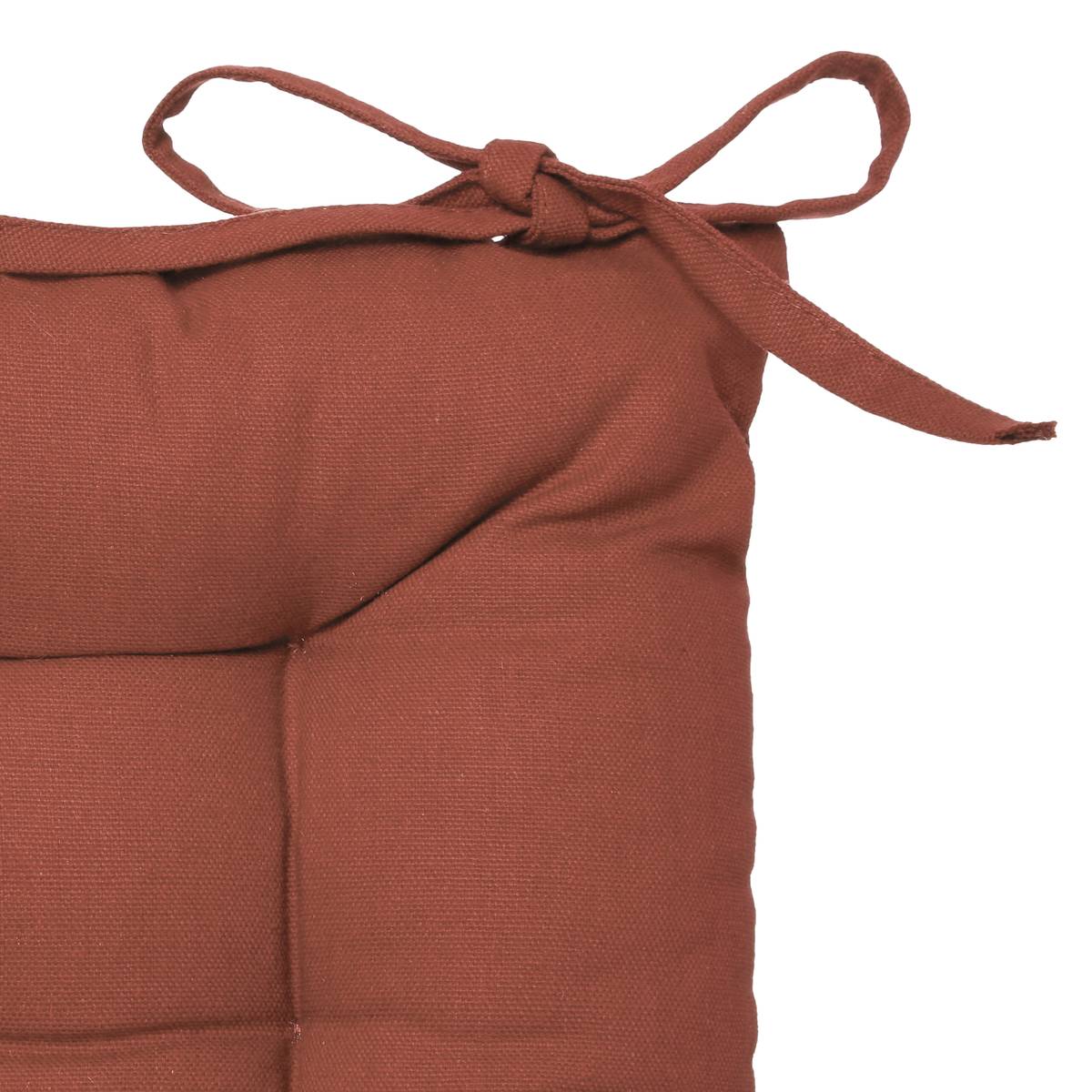Chair cover Terracotta pink, 38x38 cm