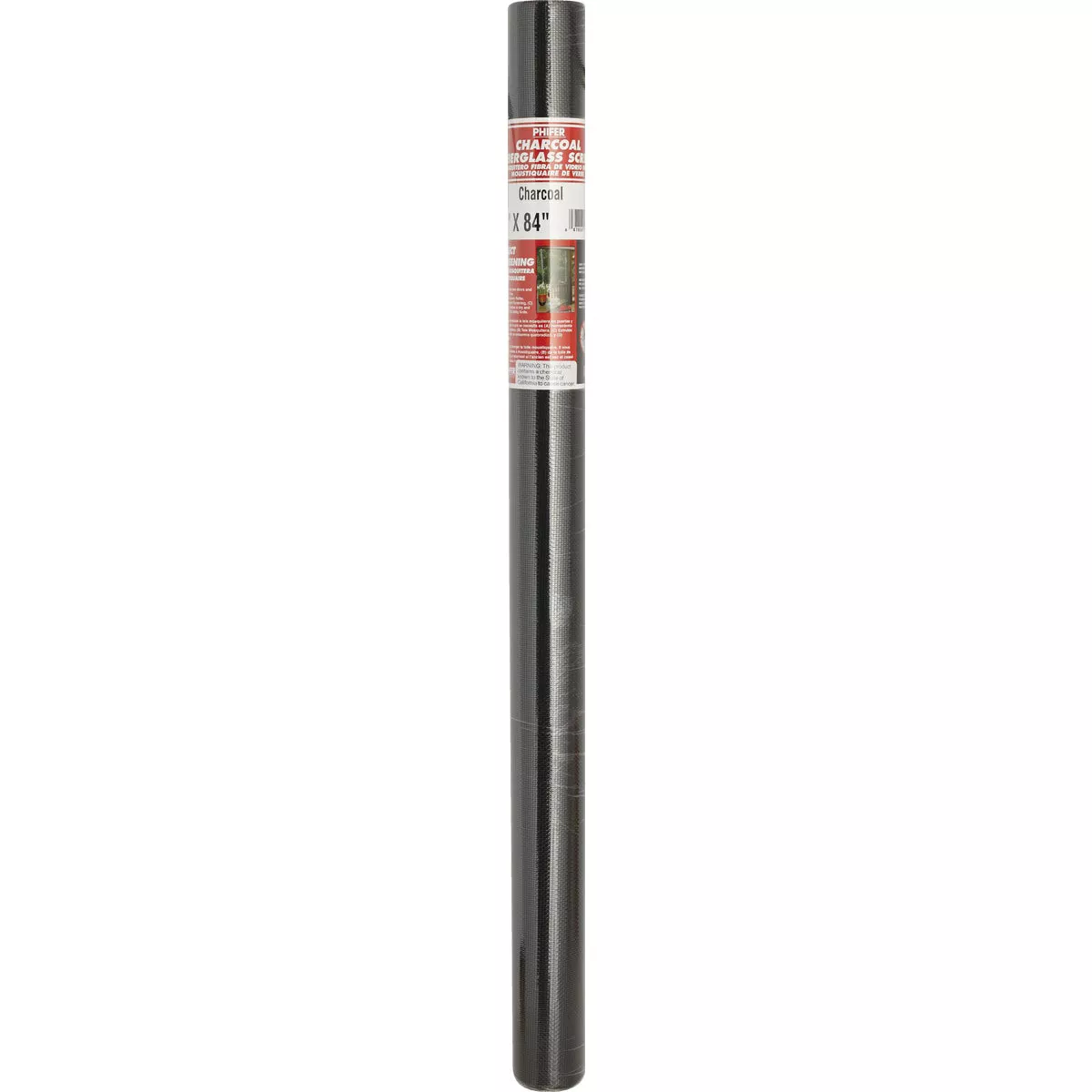 Phifer 30 In. x 84 In. Charcoal Fiberglass Screen Cloth Ready Rolls