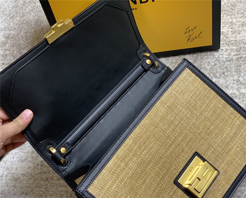 fendi Embroidery FF bag - Replicaclubs