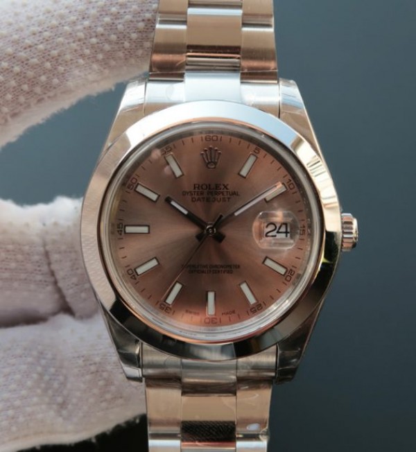 Replica Rolex DateJust II 41mm 126333 SS Brown Dial SS Bracelet A3136 - Elite Watch Atelier