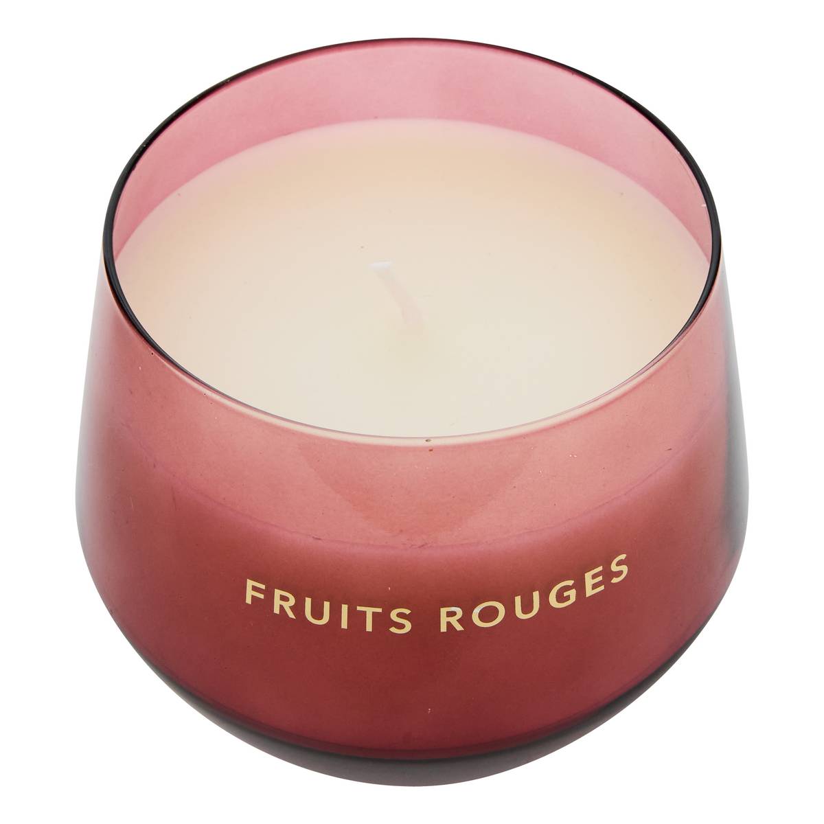 Scented Candle "Glowy" Fruity Scent, Red Fruits, 300g
