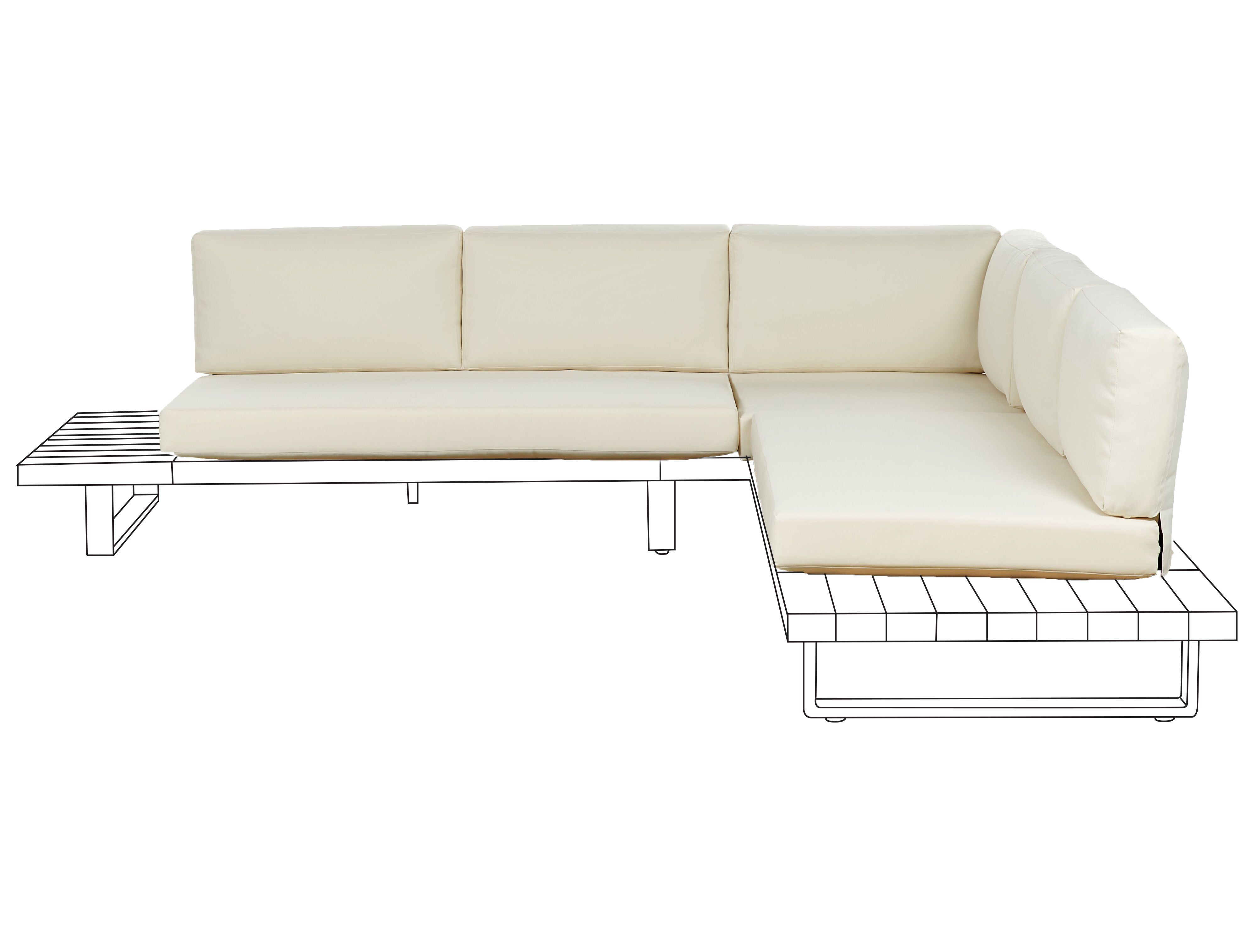 Outdoor Cushion Cover Set MYKONOS Off-White