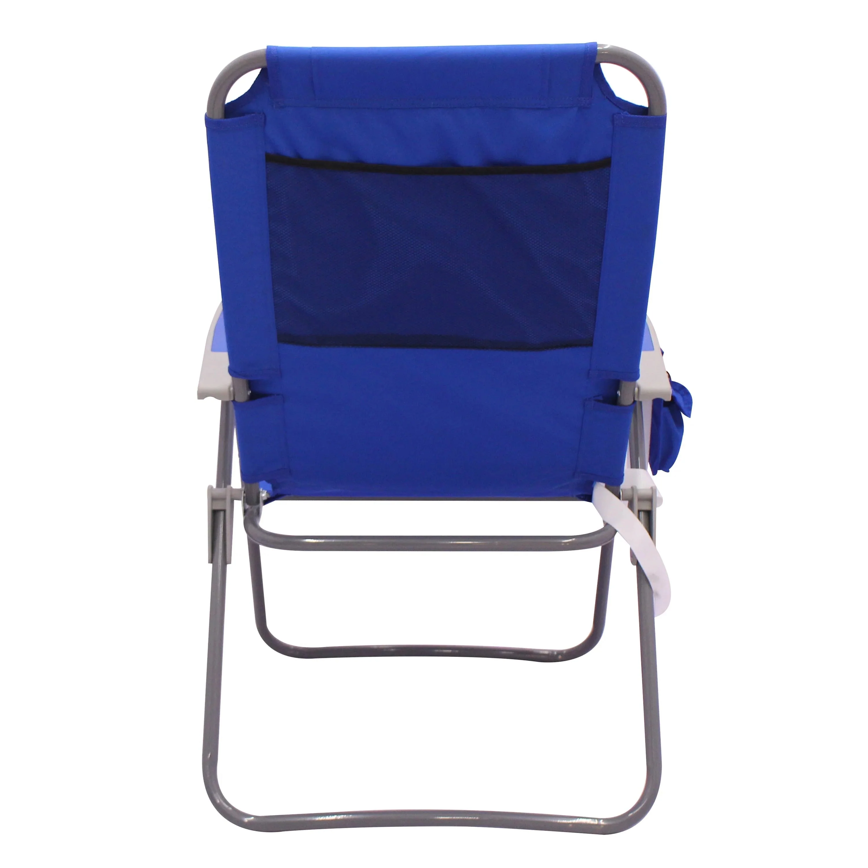 Mainstays Reclining 4-Position Oversize Beach Chair 2-Pack, Blue - Image 5 Mainstays Reclining 4-Position Oversize Beach Chair 2-Pack, Blue - Image 5