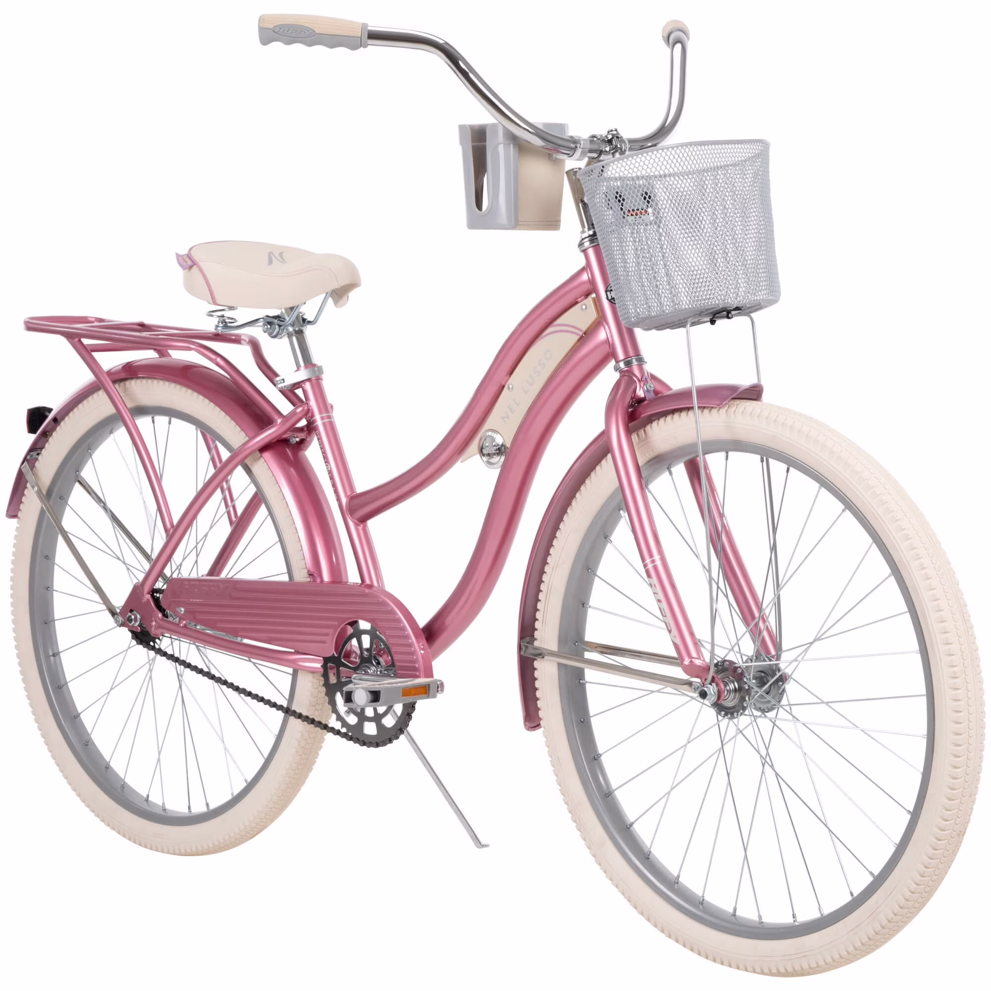 Huffy 26" Nel Lusso Cruiser Bike, Fits Riders 5'0"+, Light Blue, Adult, Women's - Image 3
