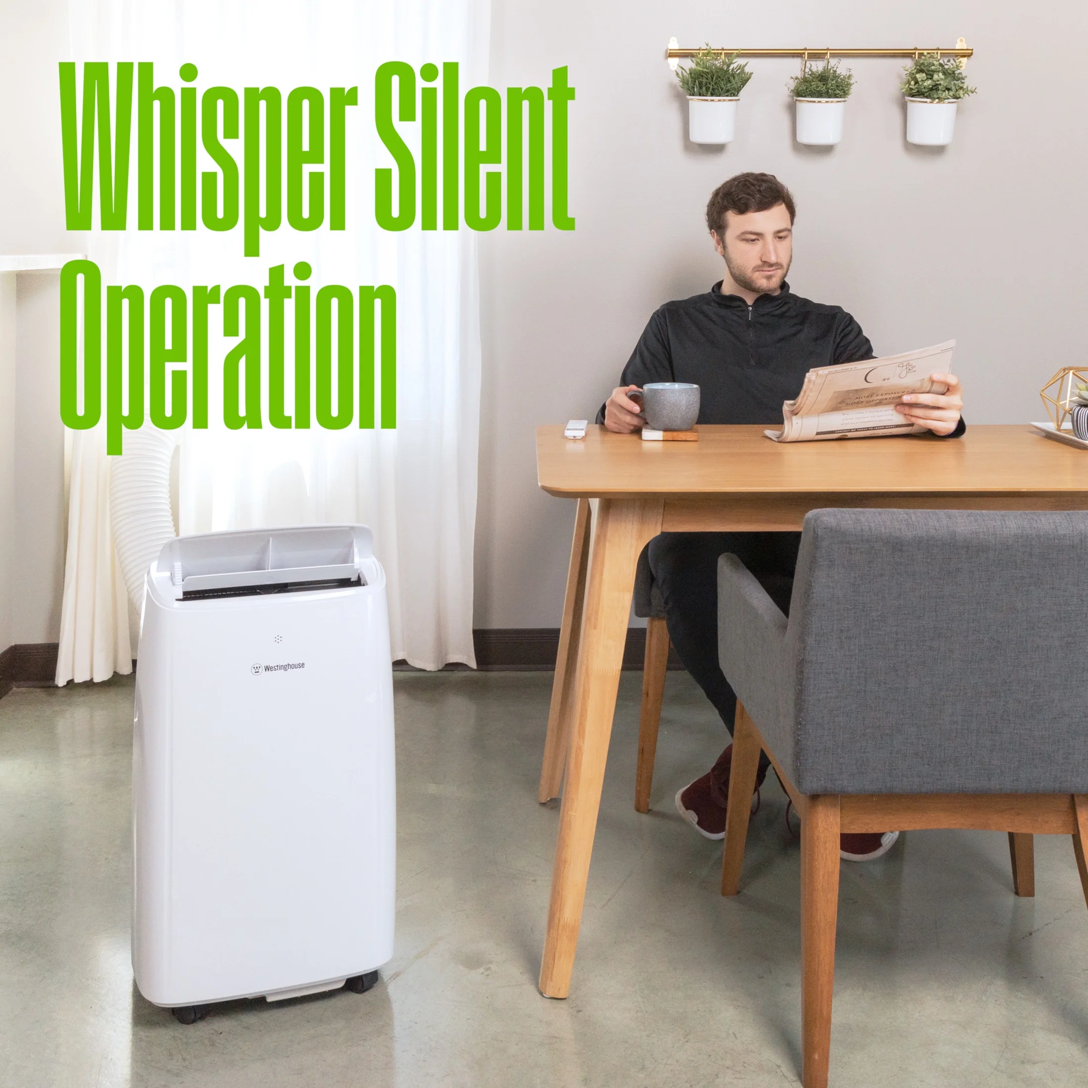 Westinghouse 10,000 BTU Portable Air Conditioner & Dehumidifier with Smart App, for Rooms Up to 450 sq ft - Image 11