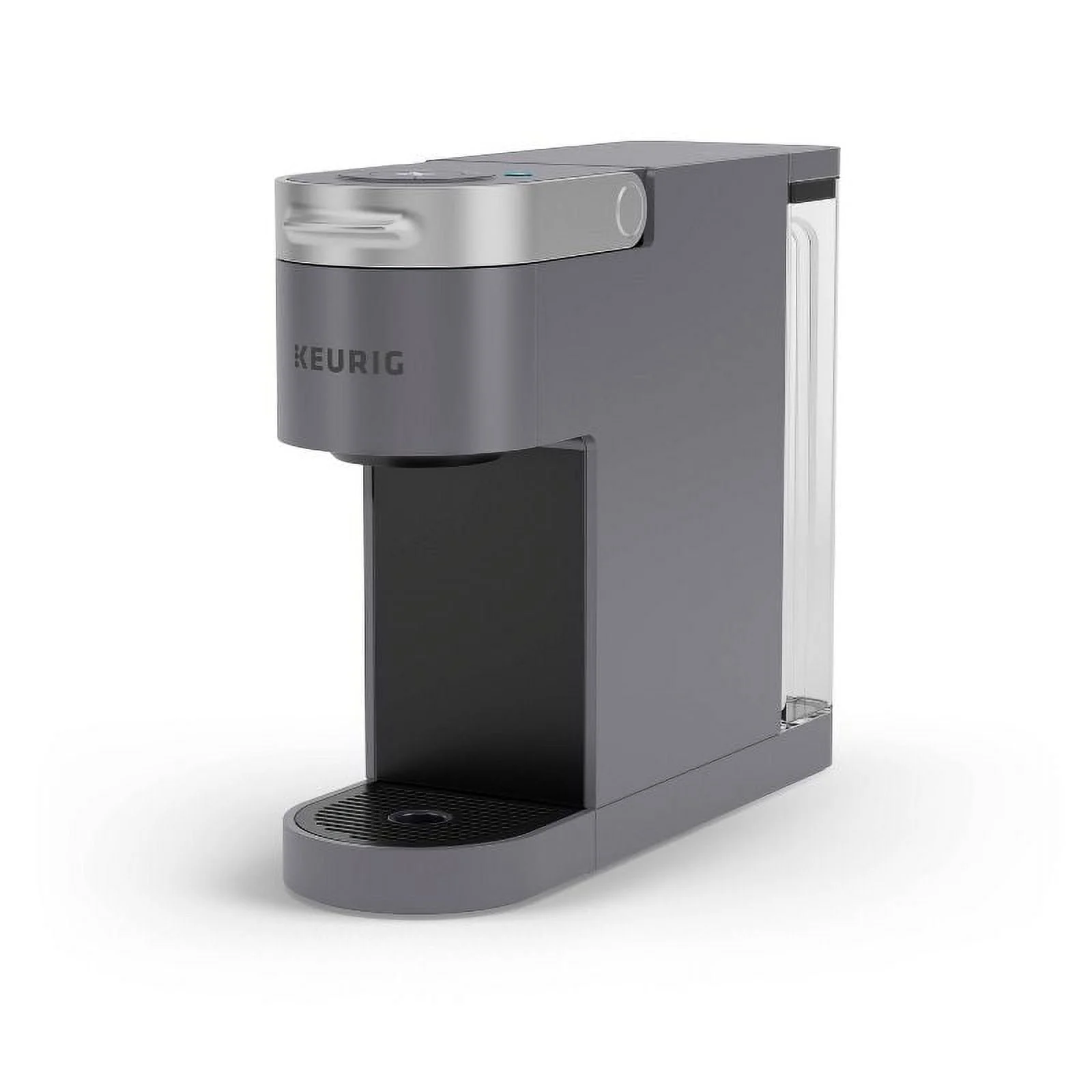 Restored Keurig KSK901AGY K-Slim + ICED Single Serve Coffee Maker, Hot & Cold Brewing, 3 Brew Sizes, 46oz Removable Reservoir, Gray (Refurbished)
