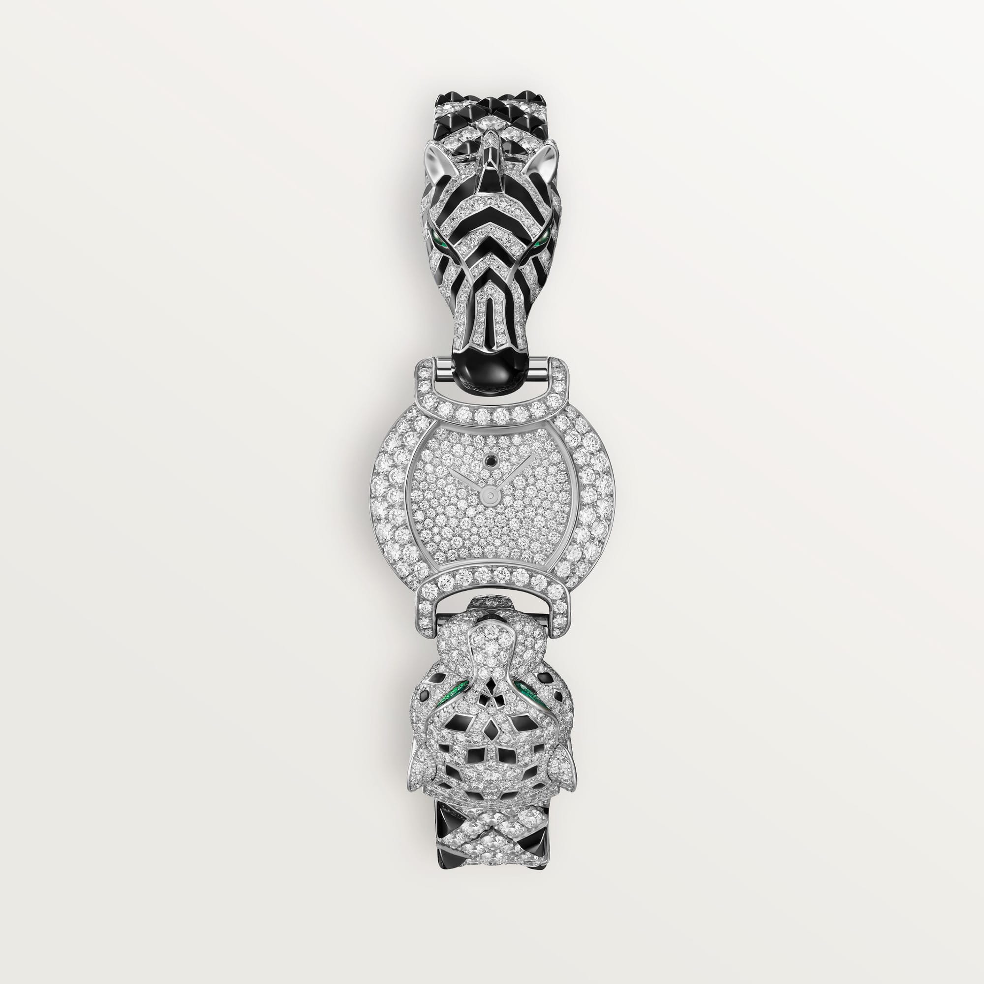 Indomptables de Cartier zebra fake cartier watch motif 22(1:1 replica) - Top club