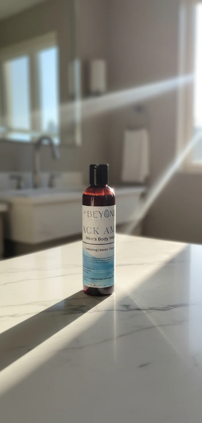 Black Amber Men's Body Wash