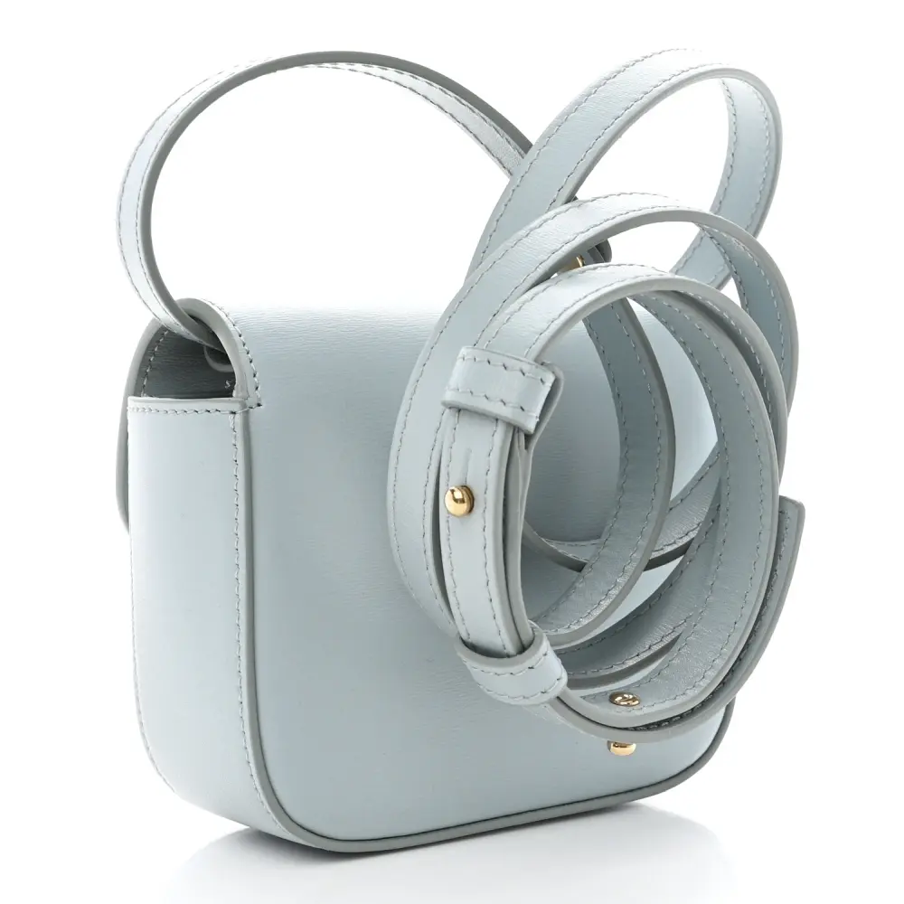 Superfake Handbags—Celine Soft Blue Mini Triomphe with Gold Hardware1:1High-quality replica