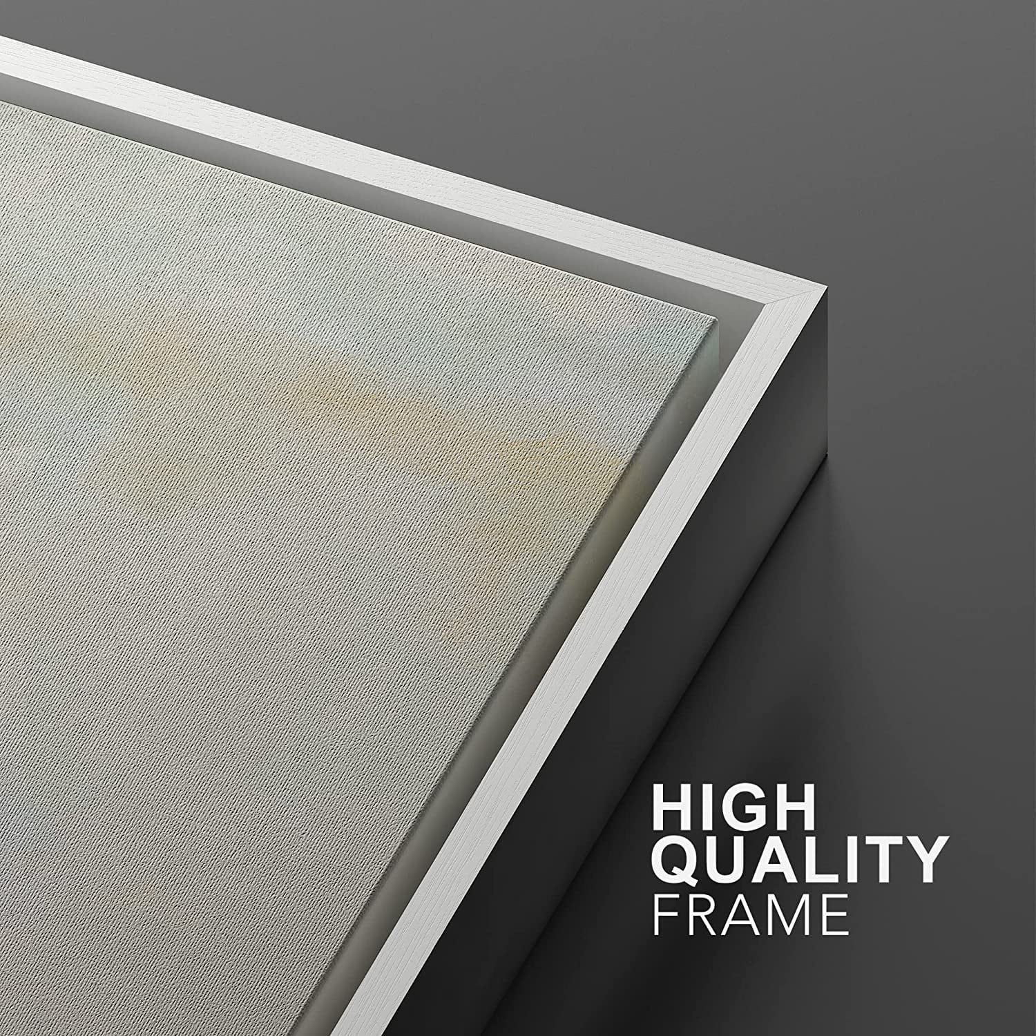 IDEA4WALL Framed Canvas Print Wall Art Set of 2 Watercolor Pastel Duotone Tan Landscape Abstract Modern Art Multicolor Contemporary Artwork for Bedroom, Office - 16"x24"x2 Panels Natural - Image 12