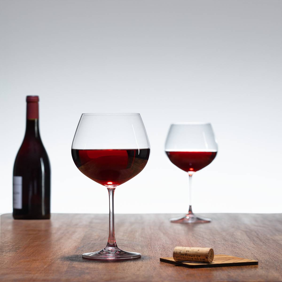 2 "Degus" tasting glasses 670 ml, Transparent