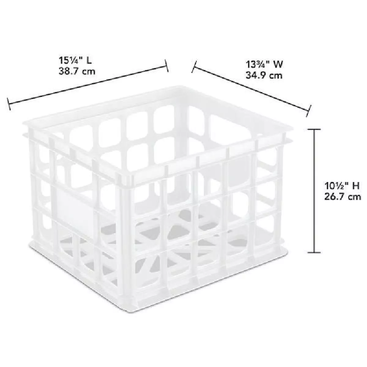 Sterilite Storage Crate