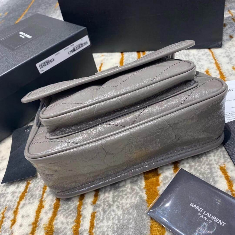 Replica Ysl Saint Laurent Niki Baby In Crinkled Vintage Leather 5330371:1High-quality replica
