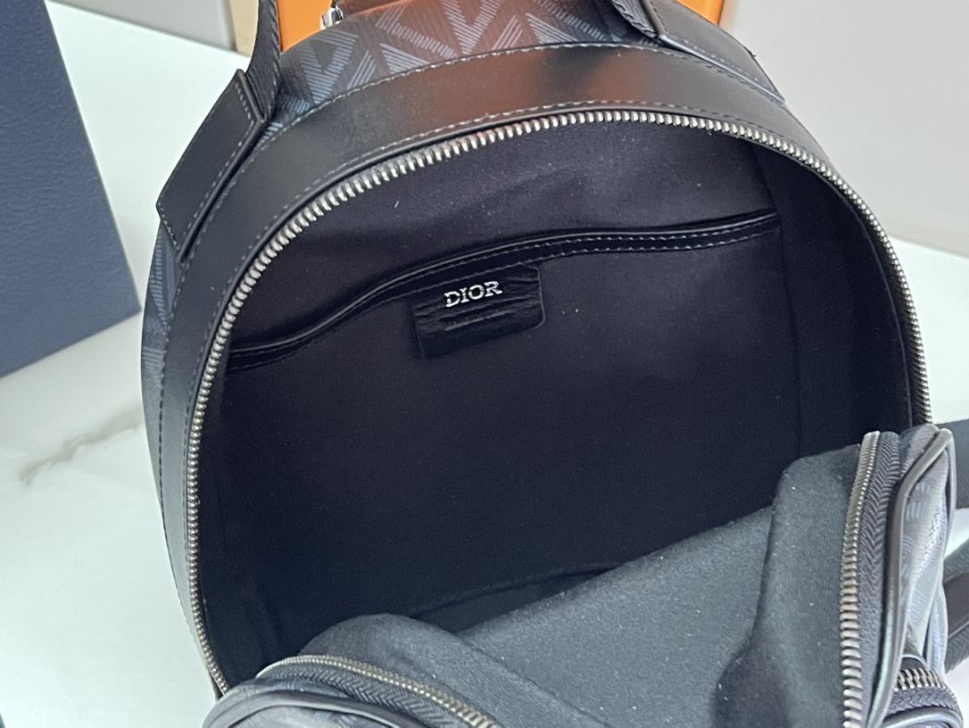 Mini Rider Sling Bag Black/Grey For Women‎ 12.5 in/ 32 cm CD 1ESBO038CDP_H43E1:1High-quality replica
