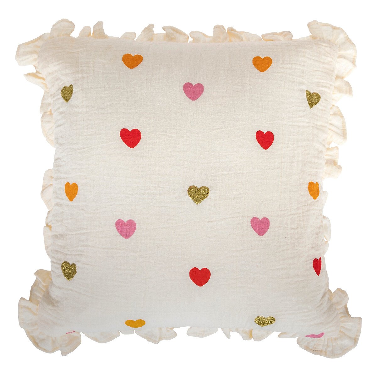 Love children's cushion "Aina" Beige, 40x40 cm