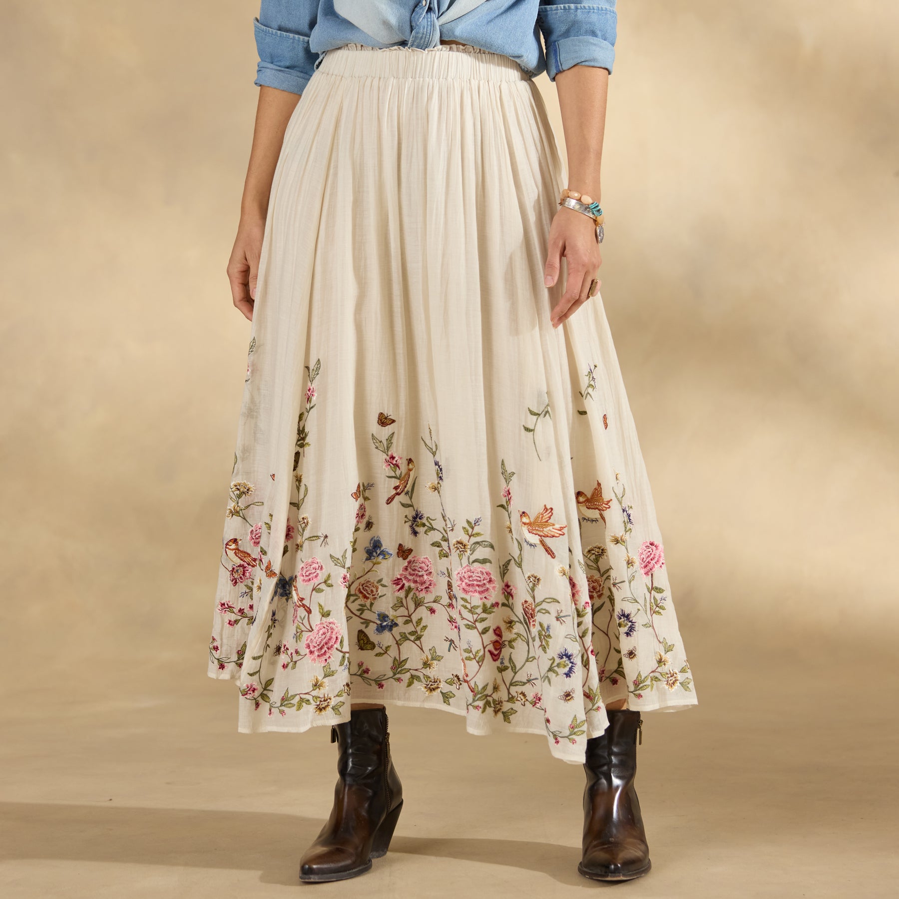 Romance Garden Skirt - Sundance Clothing