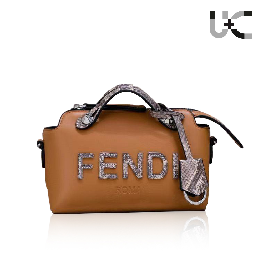FENDI By The Way Mini Leather Boston Bag（Replica） - Replicaclubs