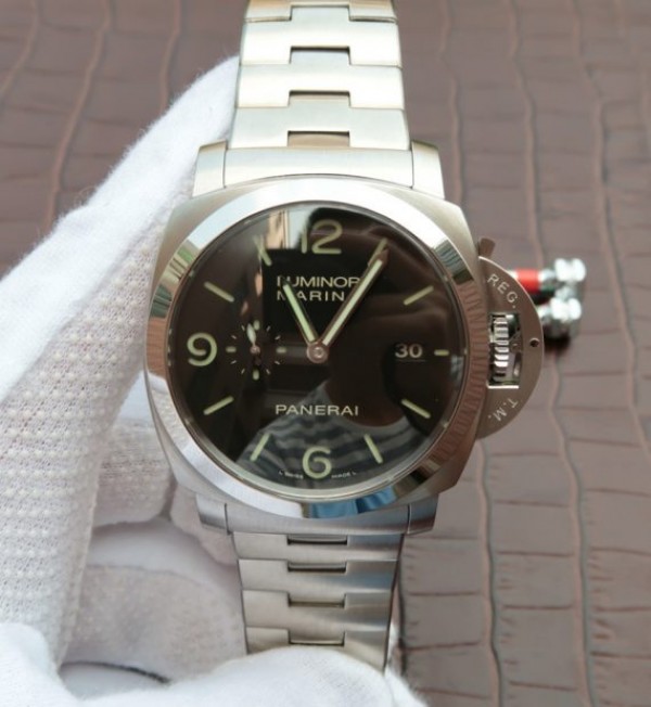 Replica Panerai ZF Luminor 1950 3 Days PAM328 SS Bracelet - Top club