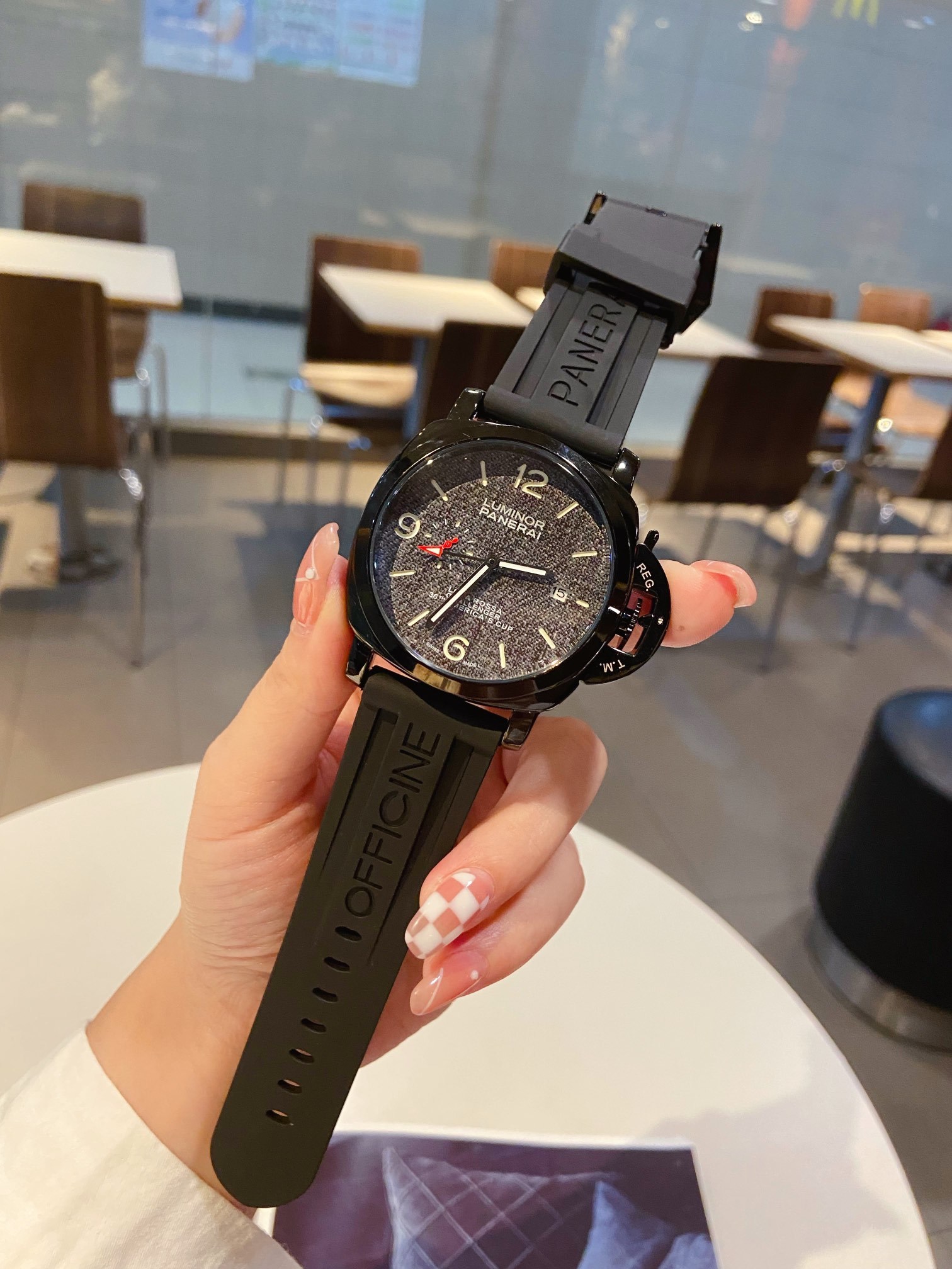 Panerai Luminor Luna Rossa GMT Titanium PAM01036(1:1 replica) - Top club