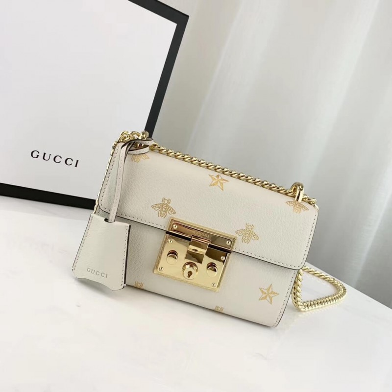 Replica Gucci Padlock Bee Star Small Shoulder Bag 4321821:1High-quality replica