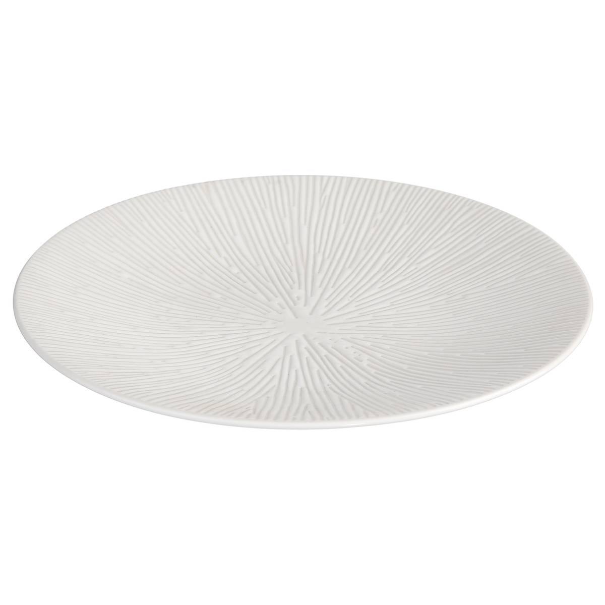 Dessert plate D.21 cm, White