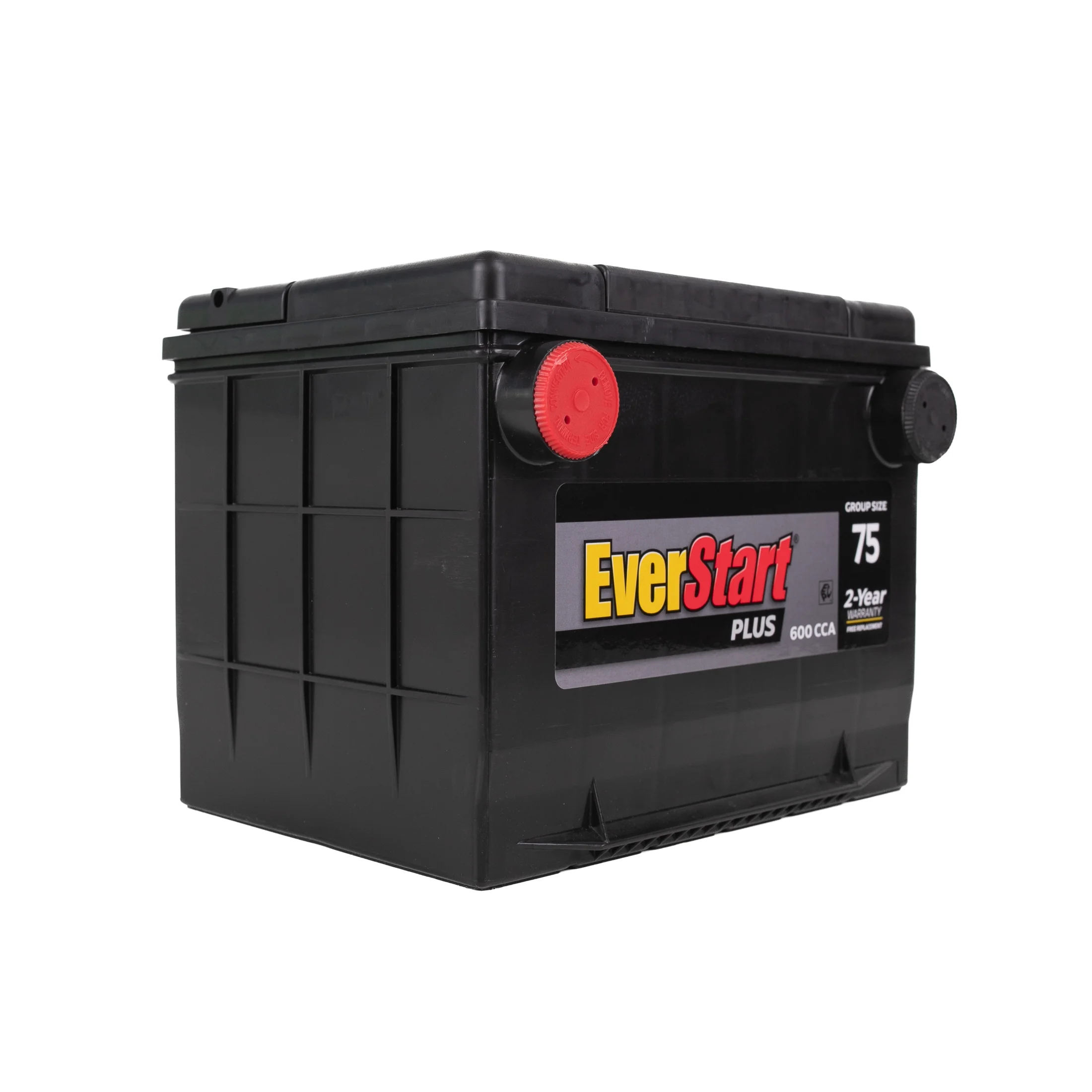 EverStart Plus Lead Acid Automotive Battery, Group Size 75 (12 Volt/600 CCA) - Image 3
