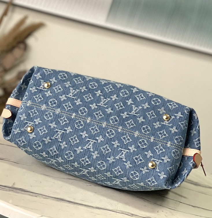 Louis Vuitton LV CARRYALL Denim Bag M468551:1High-quality replica