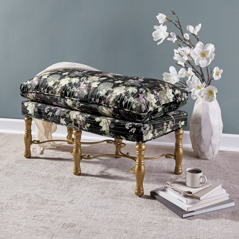 Pillow-top Bench - MIDNIGHT VELVET CATALOG