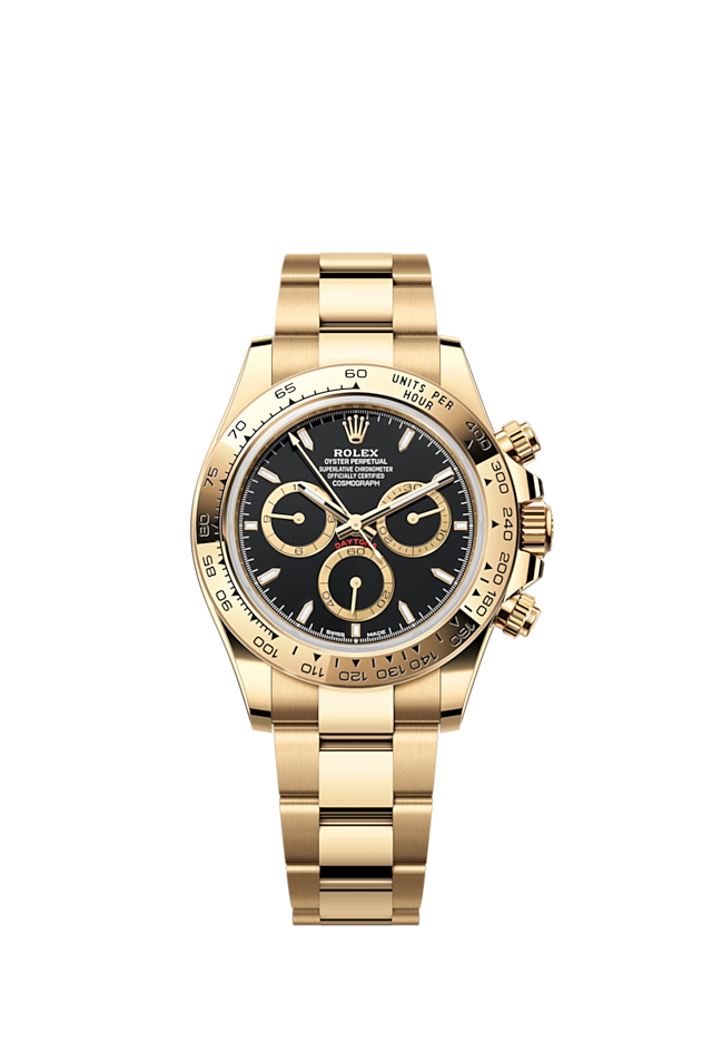 Rolex Cosmograph Daytona 40mm, 18k Yellow Gold, Ref# 126508-0004(1:1 replica) - Elite Watch Atelier