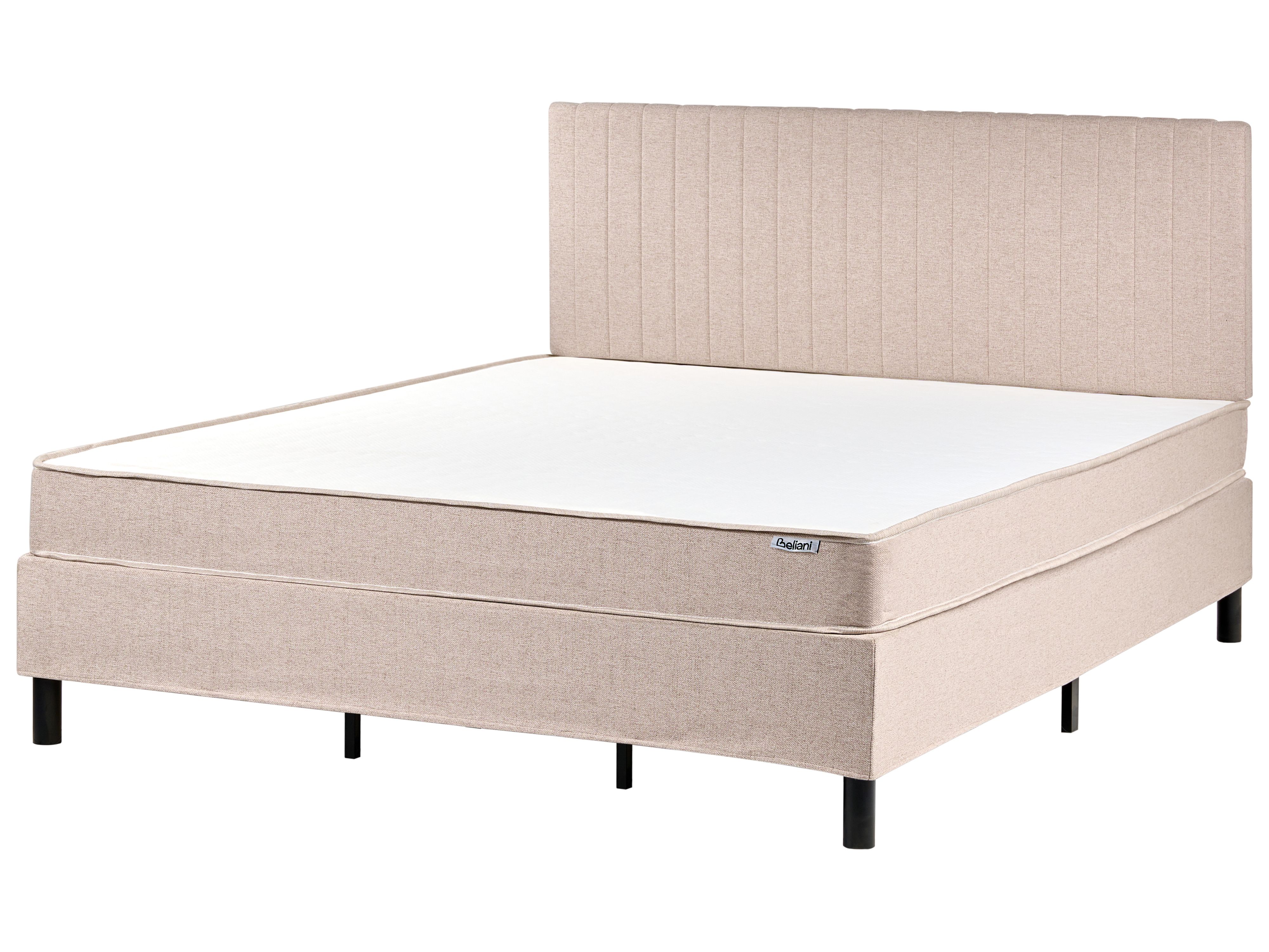 Divan Bed Fabric COUNTESS 180 x 200 cm (EU Super King) Beige