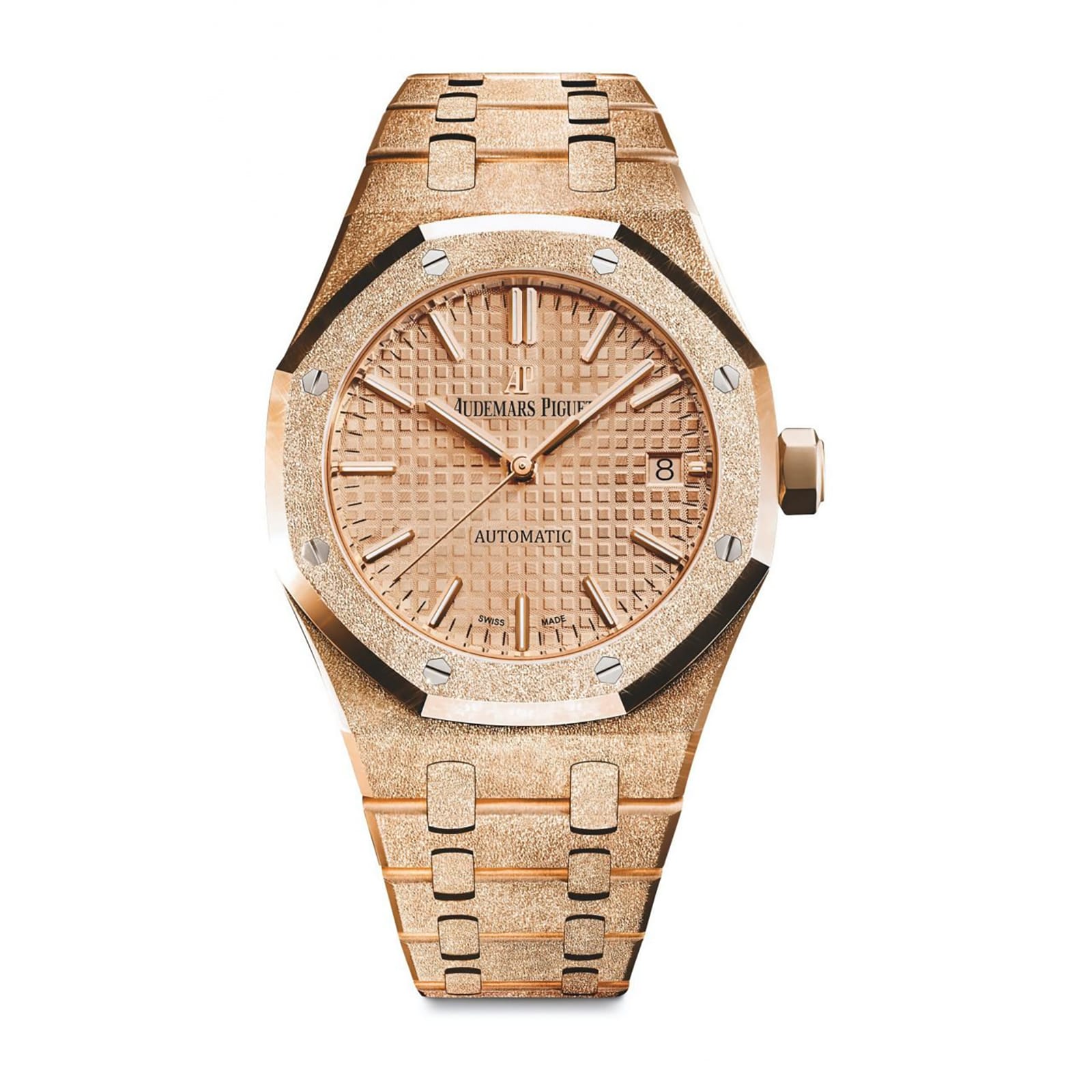 Audemars Piguet Replica Watch Royal Oak Frosted Gold Selfwinding(1:1 replica) - Elite Watch Atelier