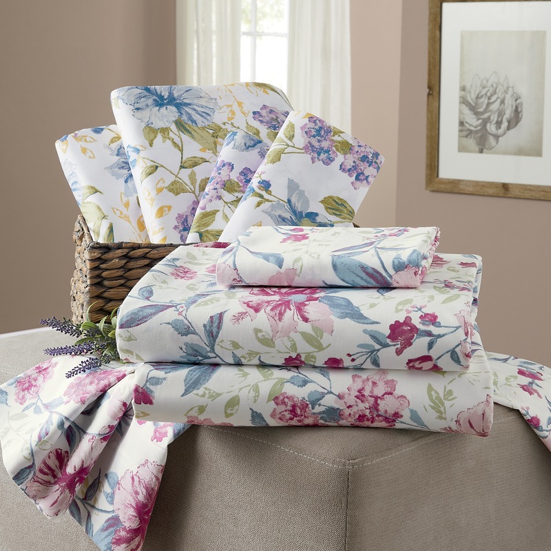 Bed Tite 300-Thread Count Printed Sheet Set - MIDNIGHT VELVET CATALOG