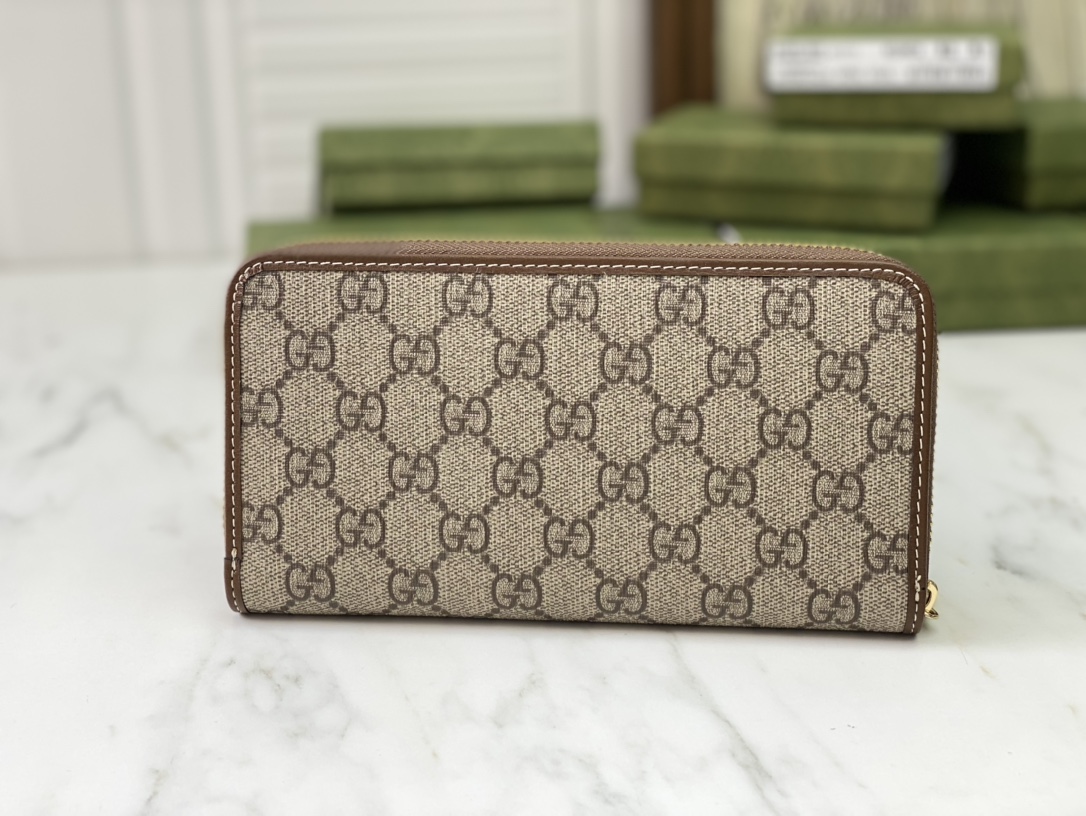 Replica Gucci Horsebit 1955 Zip Around Wallet1:1High-quality replica