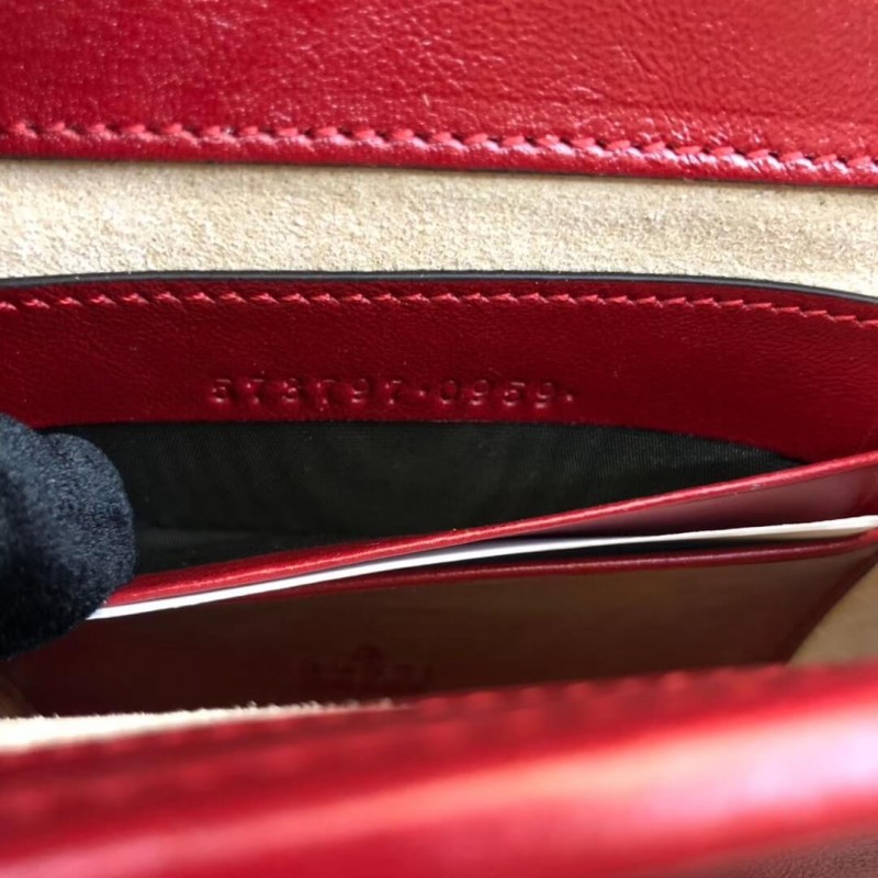 Replica Gucci Smooth Leather Rajah Mini Bag 5737971:1High-quality replica