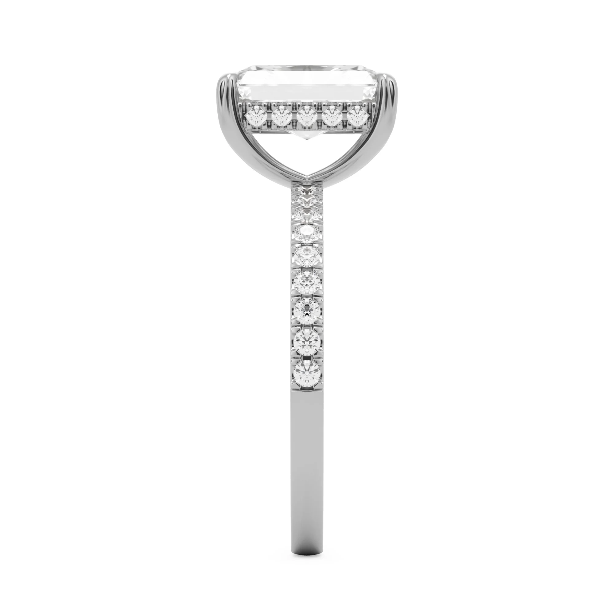 The Radiant Hidden Halo Pavé
