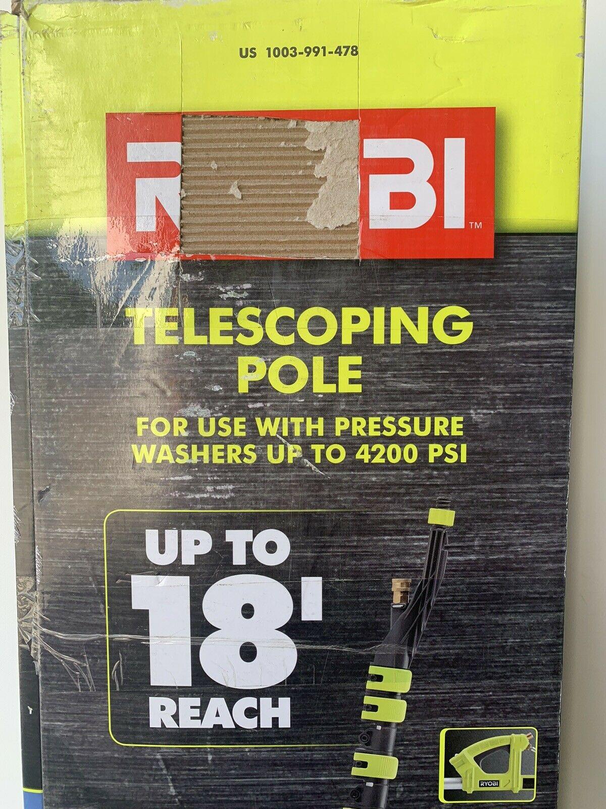 Ryobi 18 ft. Pressure Washer Extension Pole Up To 4200 PSI - RY31EP26 - Image 3 Ryobi 18 ft. Pressure Washer Extension Pole Up To 4200 PSI - RY31EP26 - Image 3