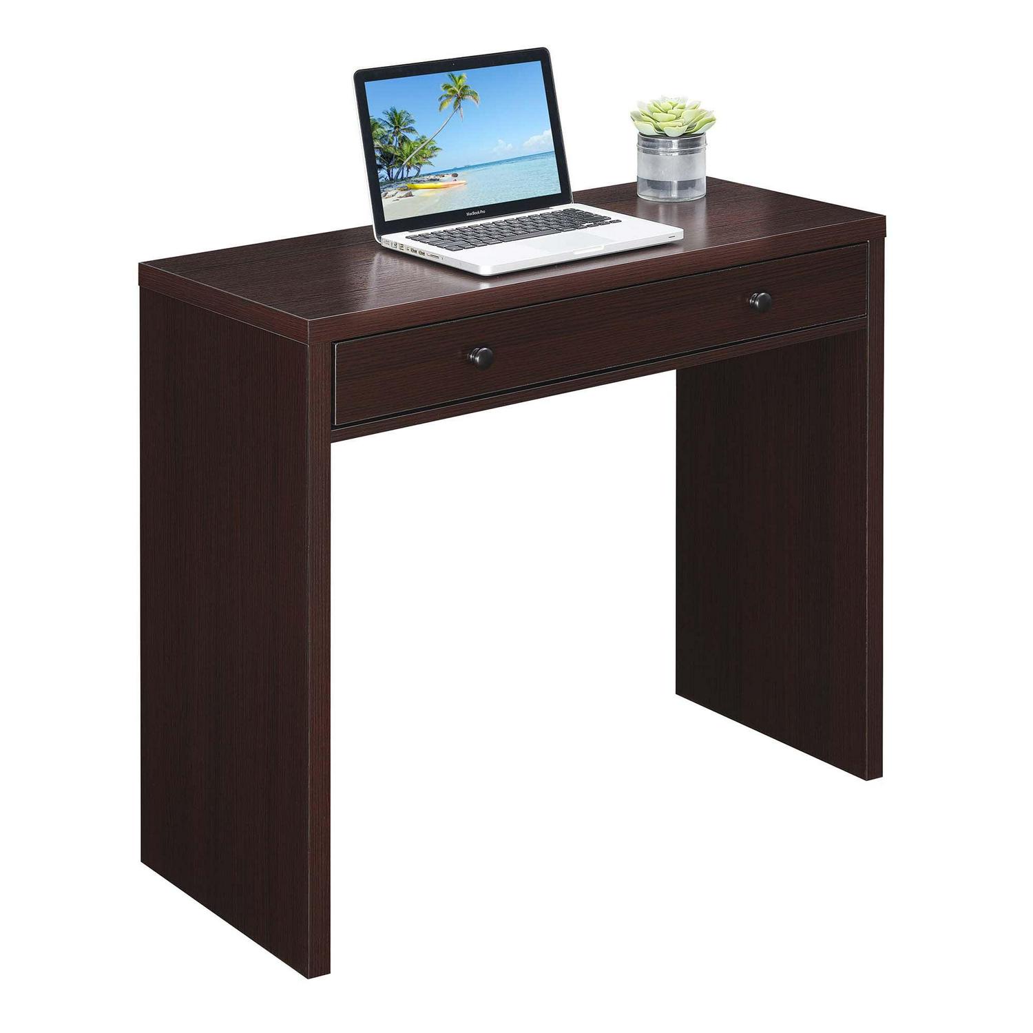 Convenience Concepts Northfield 30 inches Tall 1 Drawer 36-inch Desk. Espresso. All Ages