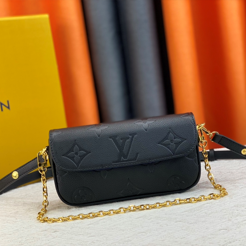 Louis Vuitton LV Leather Baguette Shoulder Handbag M82210&M81911 1:1High-quality replica