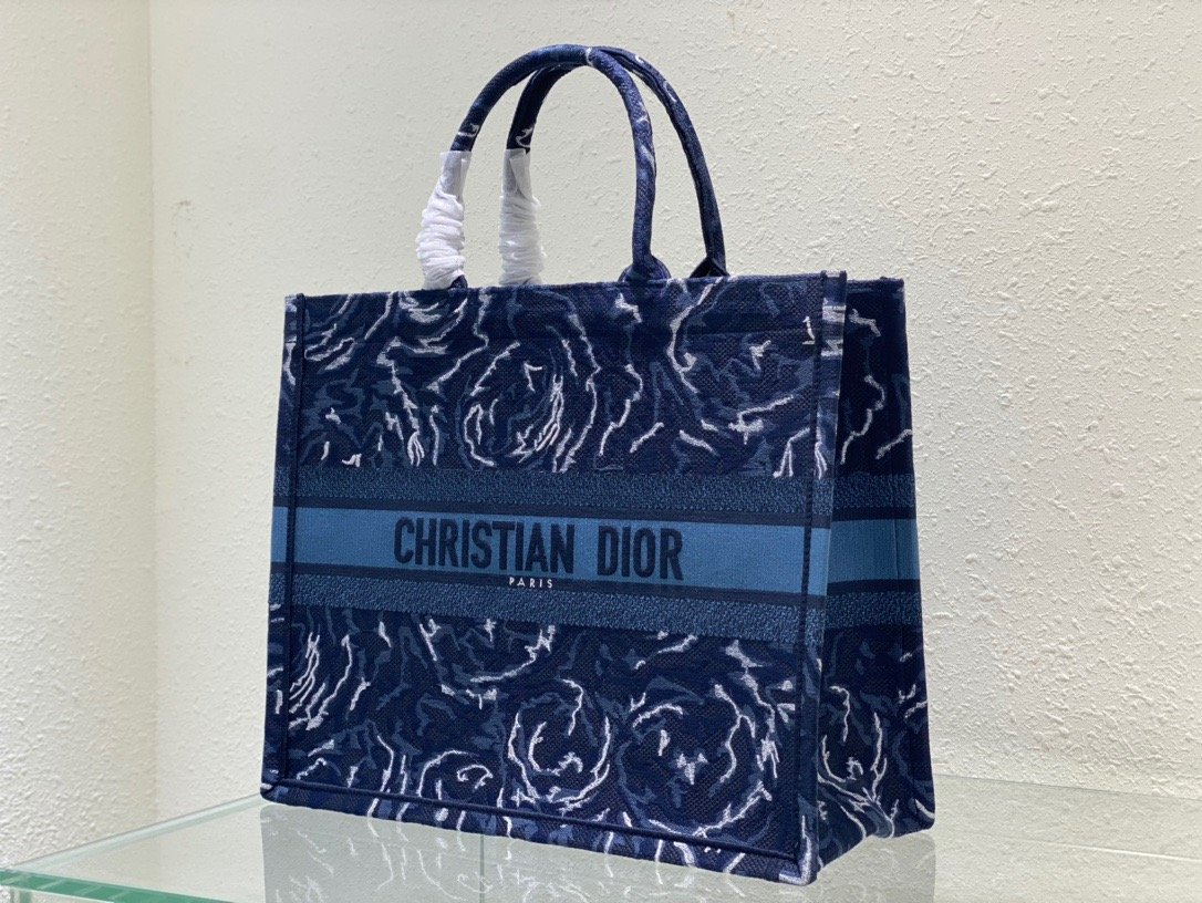 Christian Dior Large Dior Book Tote Blue, For Women, Women’s Handbags 16.5in/42cm CD M1286ZRVG_M9281:1High-quality replica