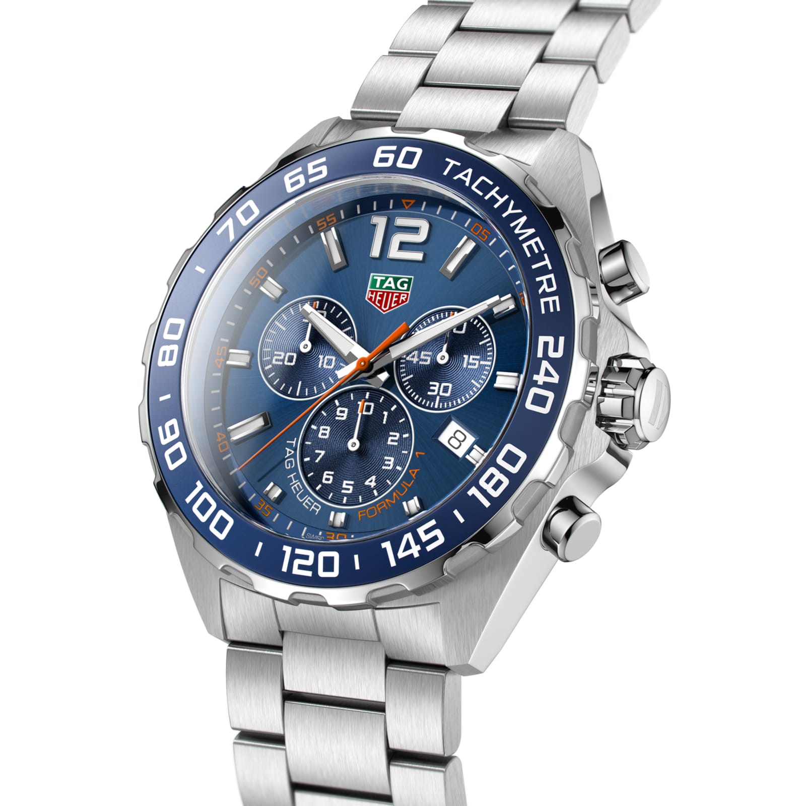 TAG Heuer Replica Watch Formula 1 Chronograph Quartz 43 mm Steel(1:1 replica) - Top club