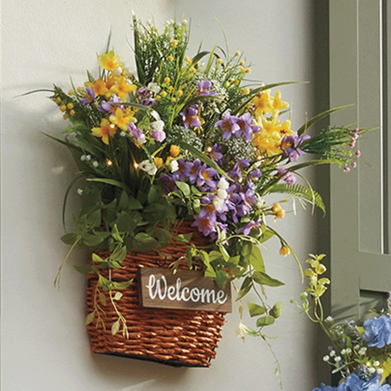 Outdoor Summertime Fun Hanging Basket - MIDNIGHT VELVET CATALOG