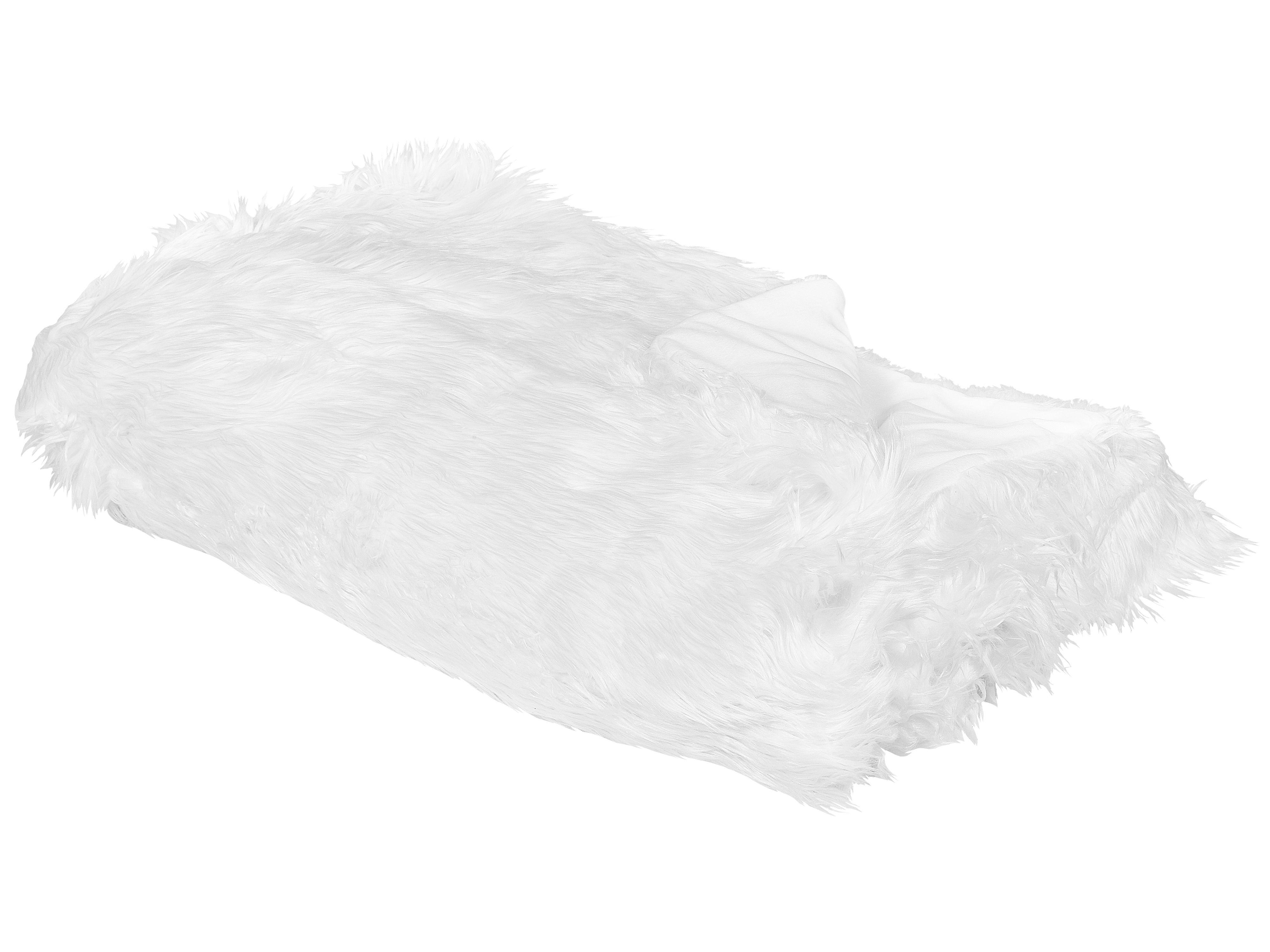 Bedspread DELICE Fabric 150 x 200 cm White