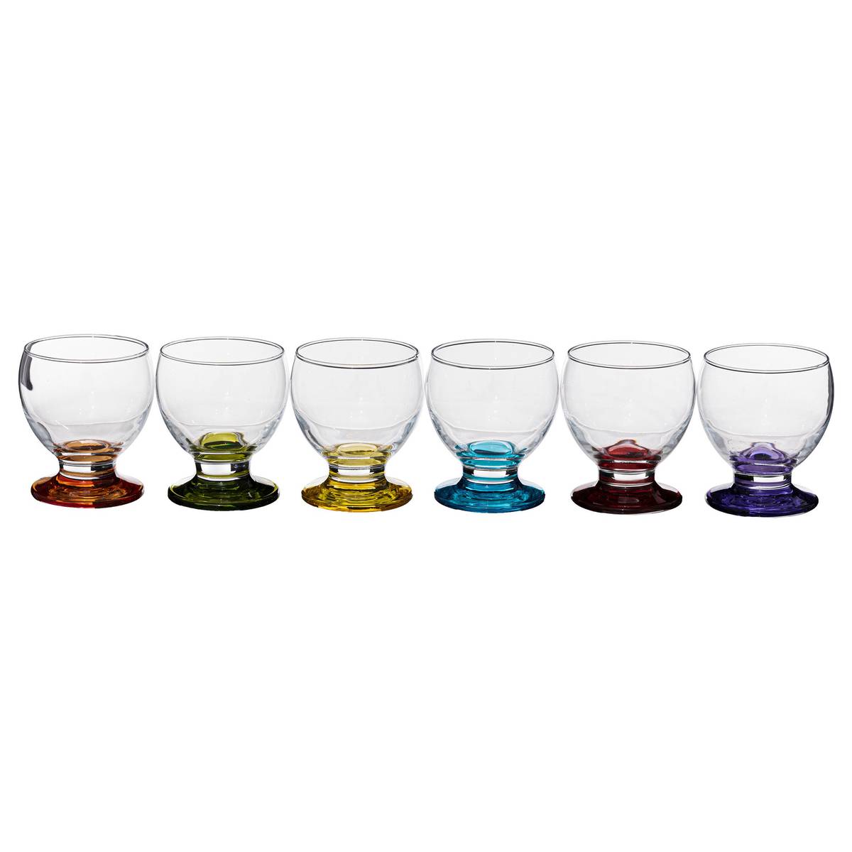 Set of 6 wine glasses "Enric'Eau" 210 ml