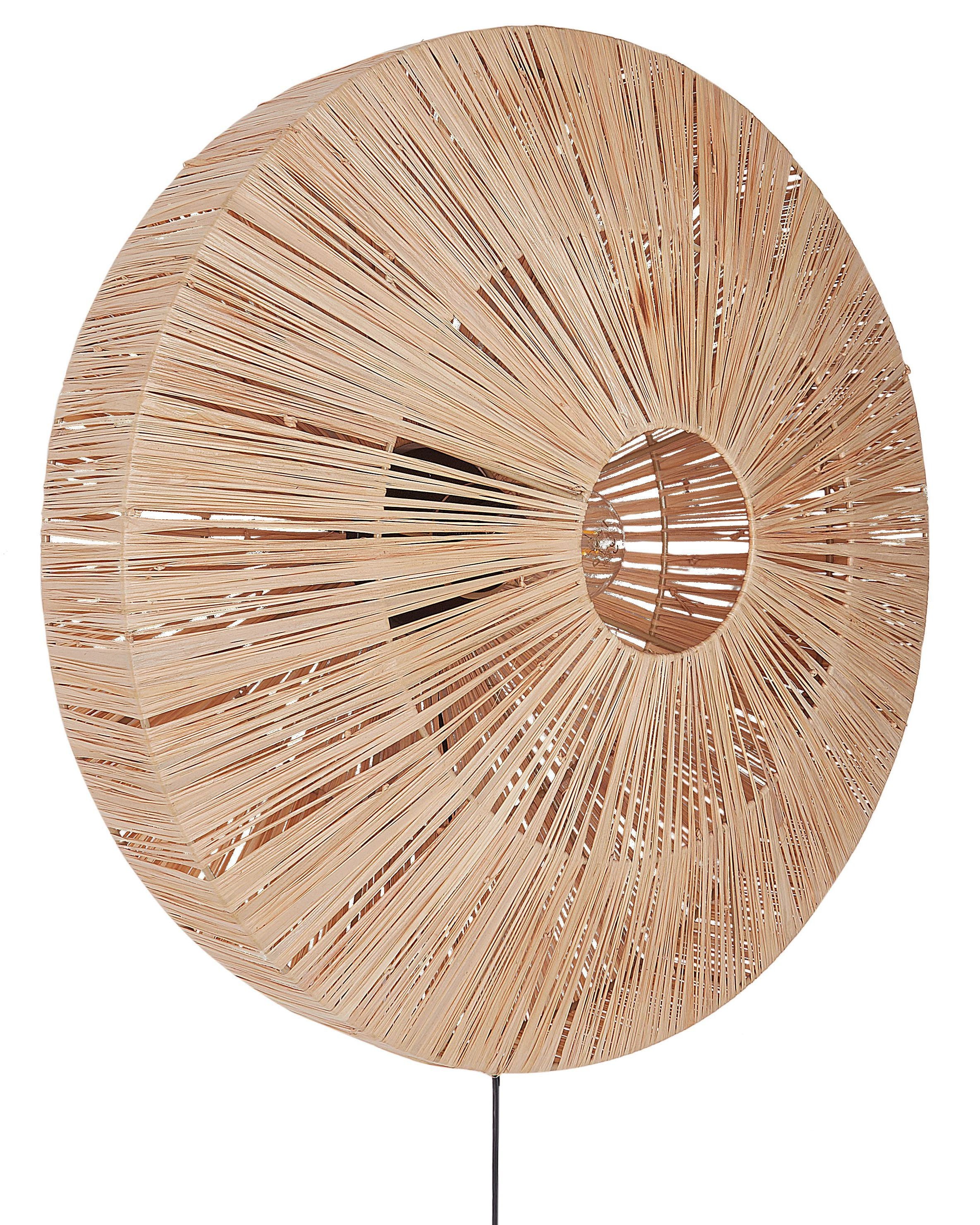 Wall Lamp LUMUT Wicker Natural