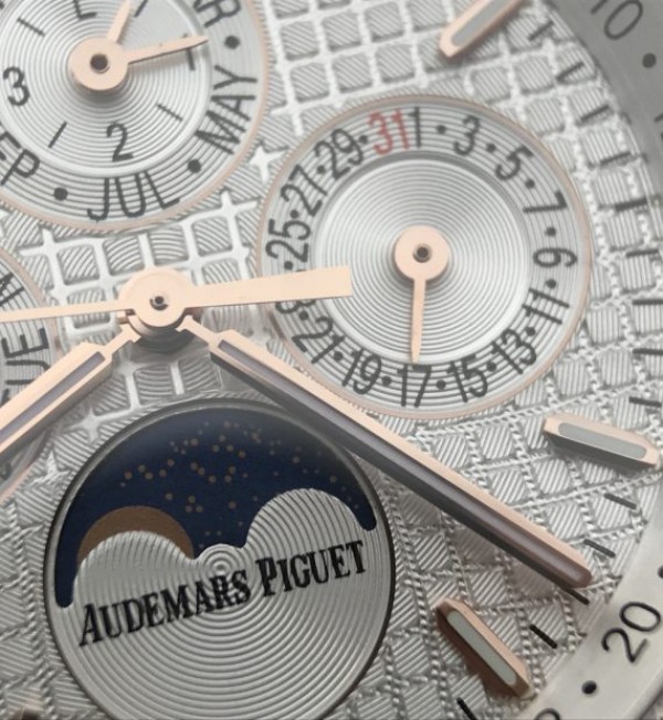 Replica Audemars Piguet JF Royal Oak 41mm 26574 RG White Dial A5134 - Top club