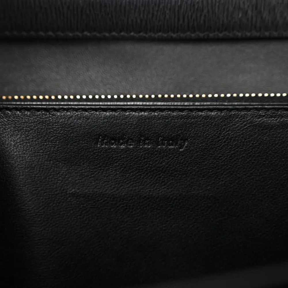 Mirror Quality Celine Black Liege Calfskin Box Bag Replica1:1High-quality replica