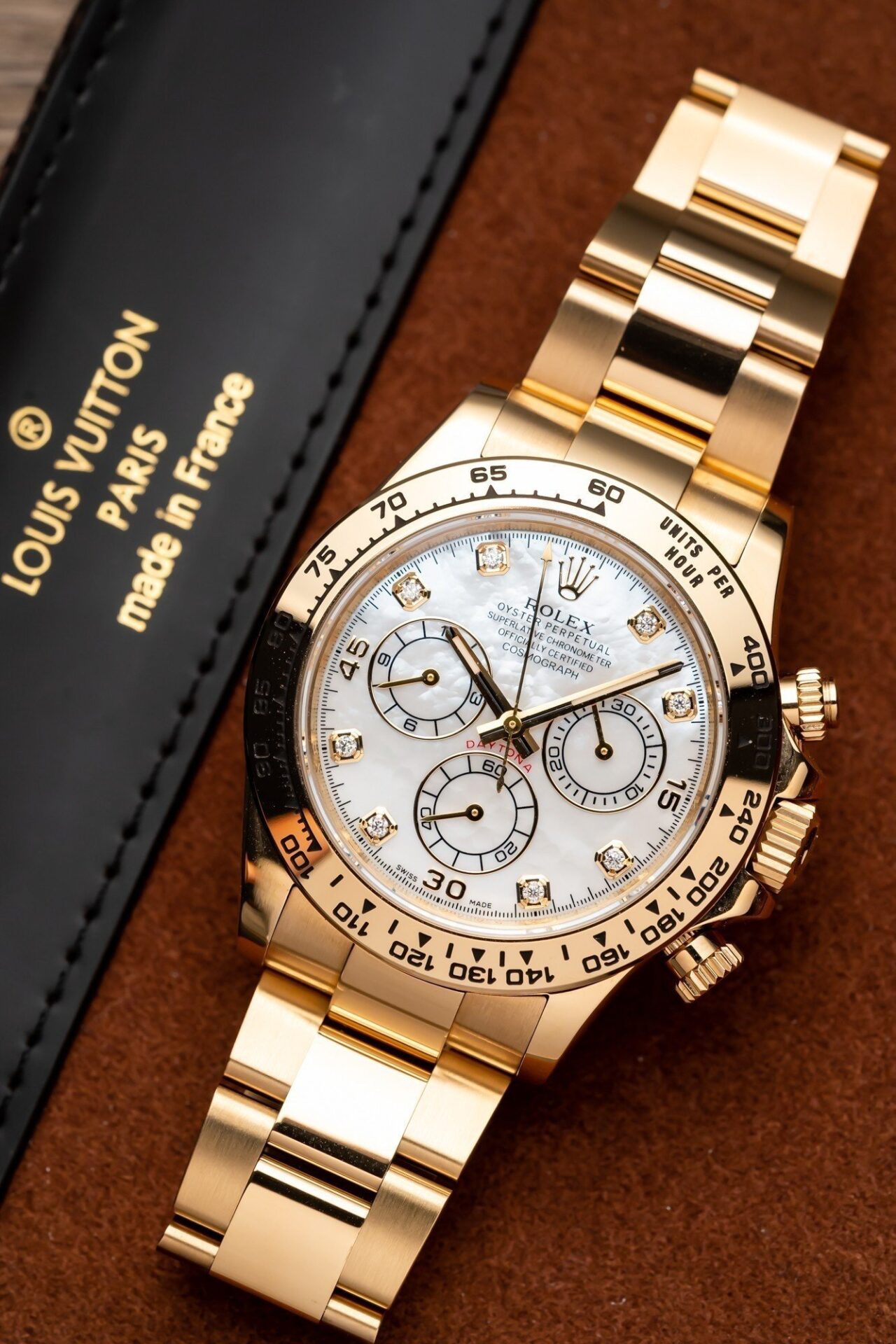 Rolex Replica 1:1 Watch Daytona 116508 White Mother-of-Pearl Dial Clean Factory 40mm - Top club