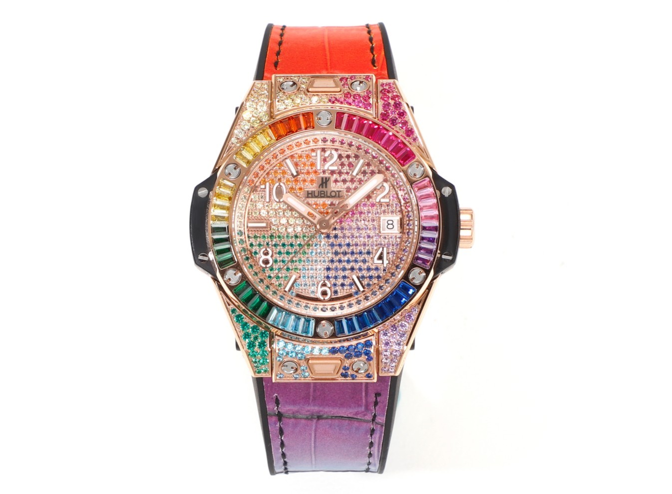 Big Bang Unico Titanium Rainbow 42mm(1:1 replica) - Top club