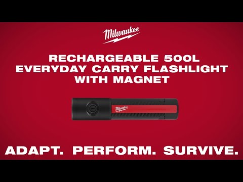 Milwaukee LED Aluminum Compact Rechargeable Flashlight