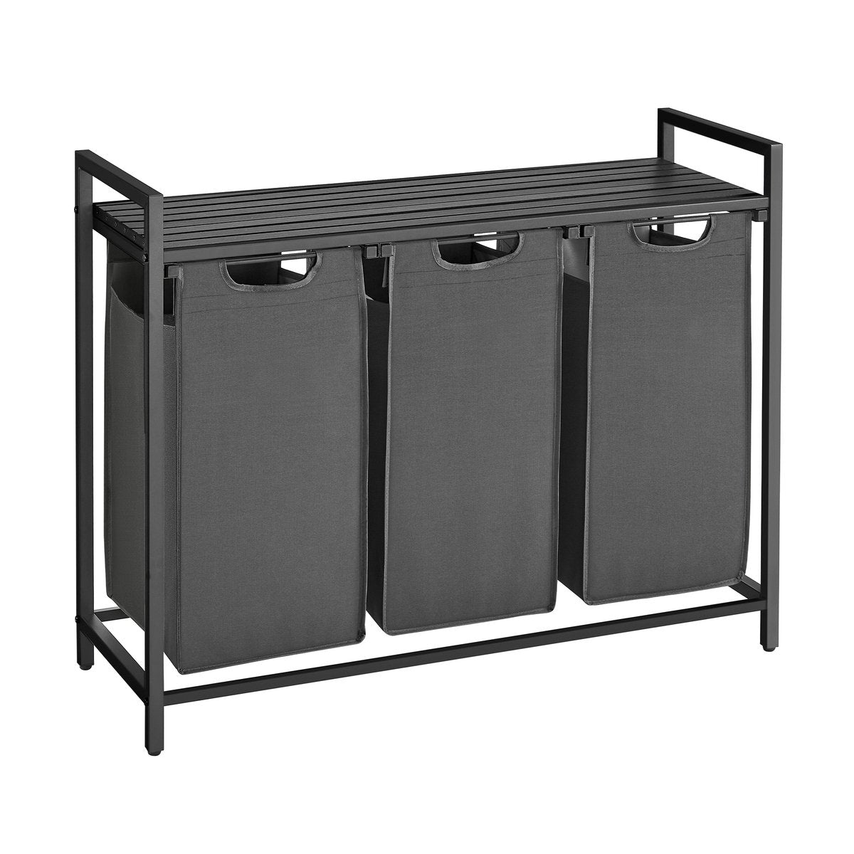 Calicosy - Wasmand 3 compartimenten - H72 cm